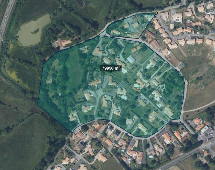 Vue aérienne historique de la Morinière