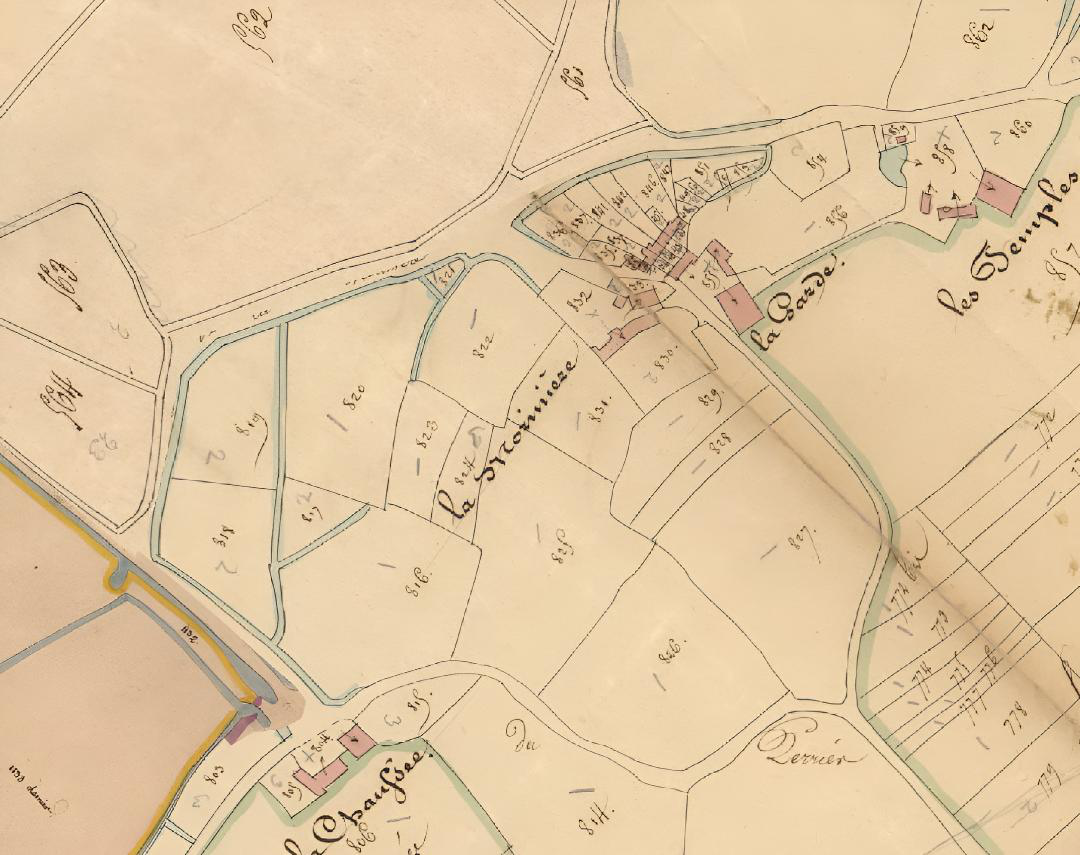 Cadastre napoléonien de la Morinière